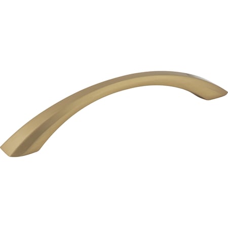 128 Mm Center-to-Center Satin Bronze Wheeler Cabinet Pull